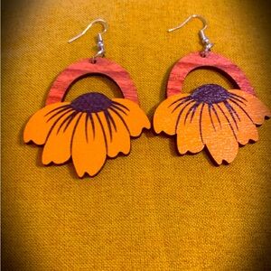 Handmade Wooden Earrings